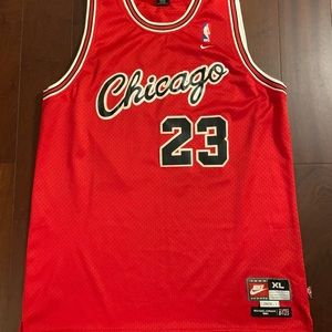 Chicago Bulls  Jordan Script Swingman Jersey sz XL